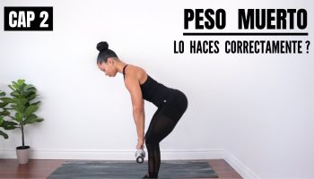 ¿Cómo hacer peso muerto para glúteos en casa?