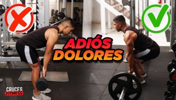 ¿Por qué me duele la espalda baja cuando hago peso muerto?