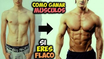 ¿Cómo tener un cuerpo musculoso si soy flaco?