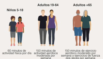 ¿Cuántas veces a la semana se debe de hacer ejercicio?