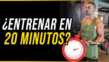 ¿Qué pasa si entreno 20 minutos todos los días?